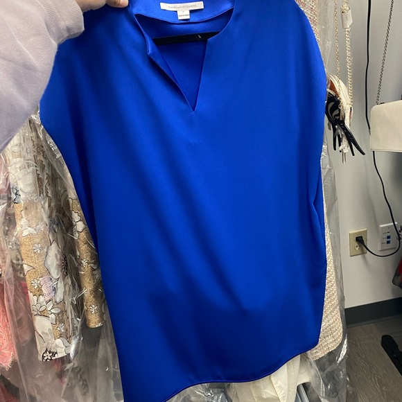 Diane Von Furstenberg blue t shirt dress - Picture 2 of 4